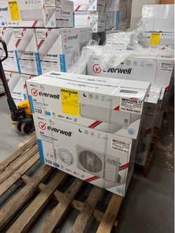 Mini Split A/C 12000 BTU inverter 17 seer solo frio 220 volt o 115 volt / Wifi/ marca EVERWELL