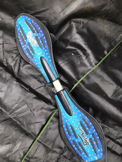 The wave ripple Street surfing rip stick!