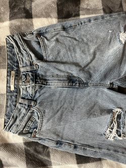 90's Boyfriend jeans with rips from pacsun