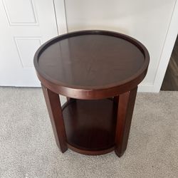 Wood Side Table