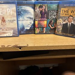 Blue Ray Movie Combo