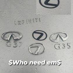 Infinity G35,37 Lexus Emblems