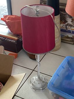 Pink lamp