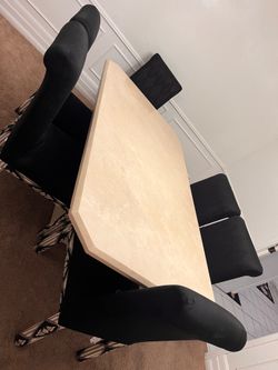 6 chairs dinner table