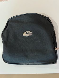 NWOT Vincelli Black 2 piece Case and Cosmetic Bag