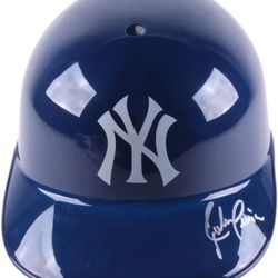 Ruben Sierra Autographed Full Size New York Yankees Souvenir Helmet JSA COA