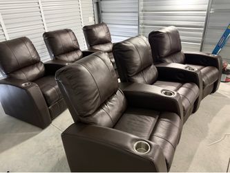 Power Reclining Theater Chairs