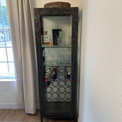 Metal Wine Cabinet 
