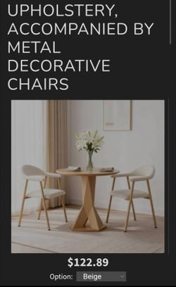 Dining chairs