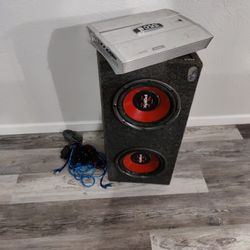 Amplifier And Subwoofer 