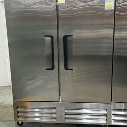Polarman PLM-54FS 53 15/16" Reach-In Freezer with Double Solid Doors, Bottom Mount, Stainless Steel, 49 cu. ft.