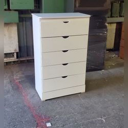 Five drawers dresser with rails / 5 drawers dresser with rails
