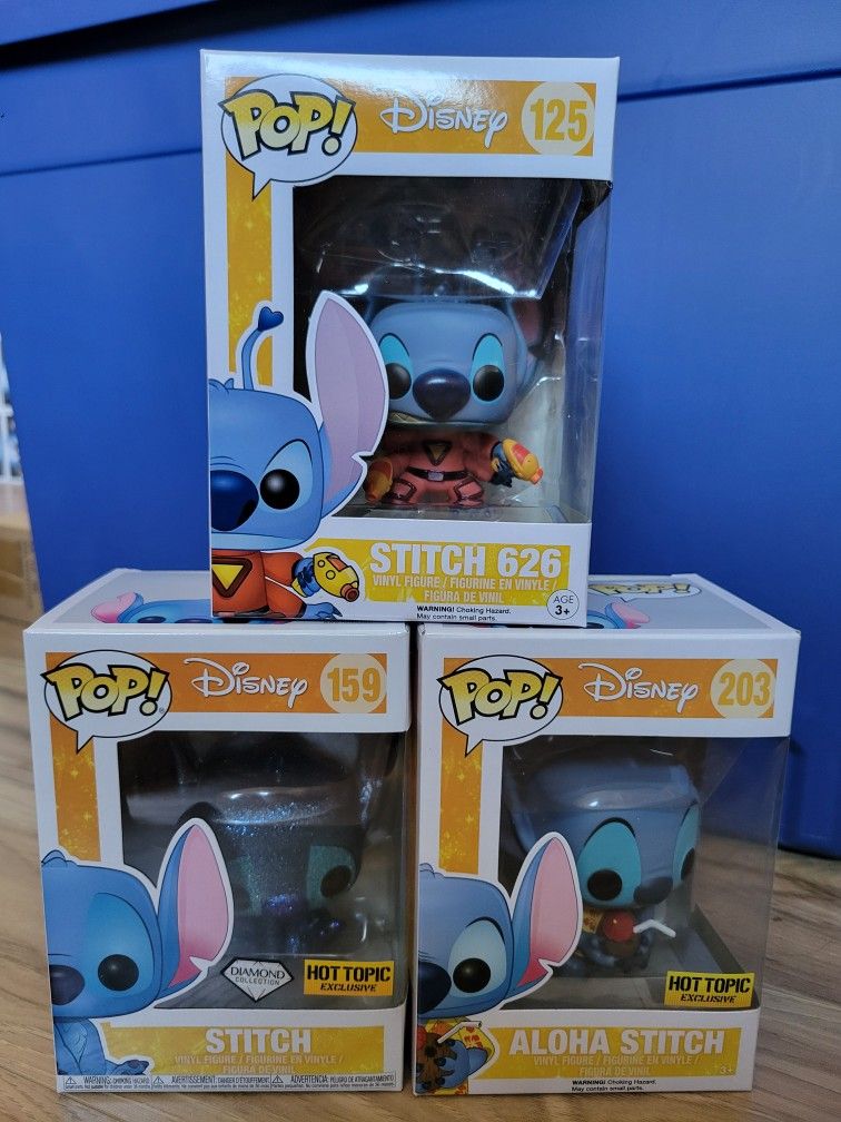 Funko Pop Disney Stitch Exclusive, Diamond