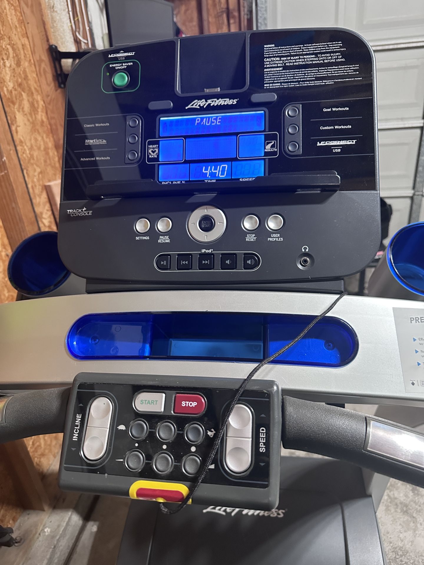 Life Fitness Treadmill T5