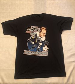 Vintage Wayne Gretzky LA Kings T Shirt Screen Stars Single Stitch Size XL