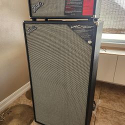 Fender 8x10 Bassman 800 Cab and Head New!