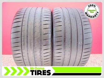 2 Michelin Pilot Sport 4s T2 Acoustic Xl 295/30ZR21 Tires 7.7/32 Traed Telsa