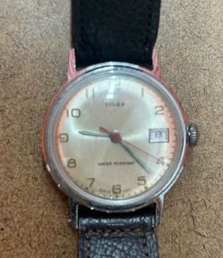 1970’s TIMEX Analog W/CALENDAR Wind-Up WRIST Watch 👀 (