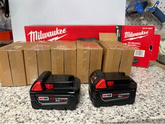 Milwaukee M18 RedLithium XC5.0 Battery 10 Pack