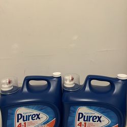 Purex laundry detergent large bottles 2/$24