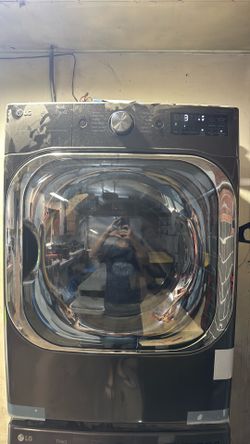 LG thin Q electric washer and dryer