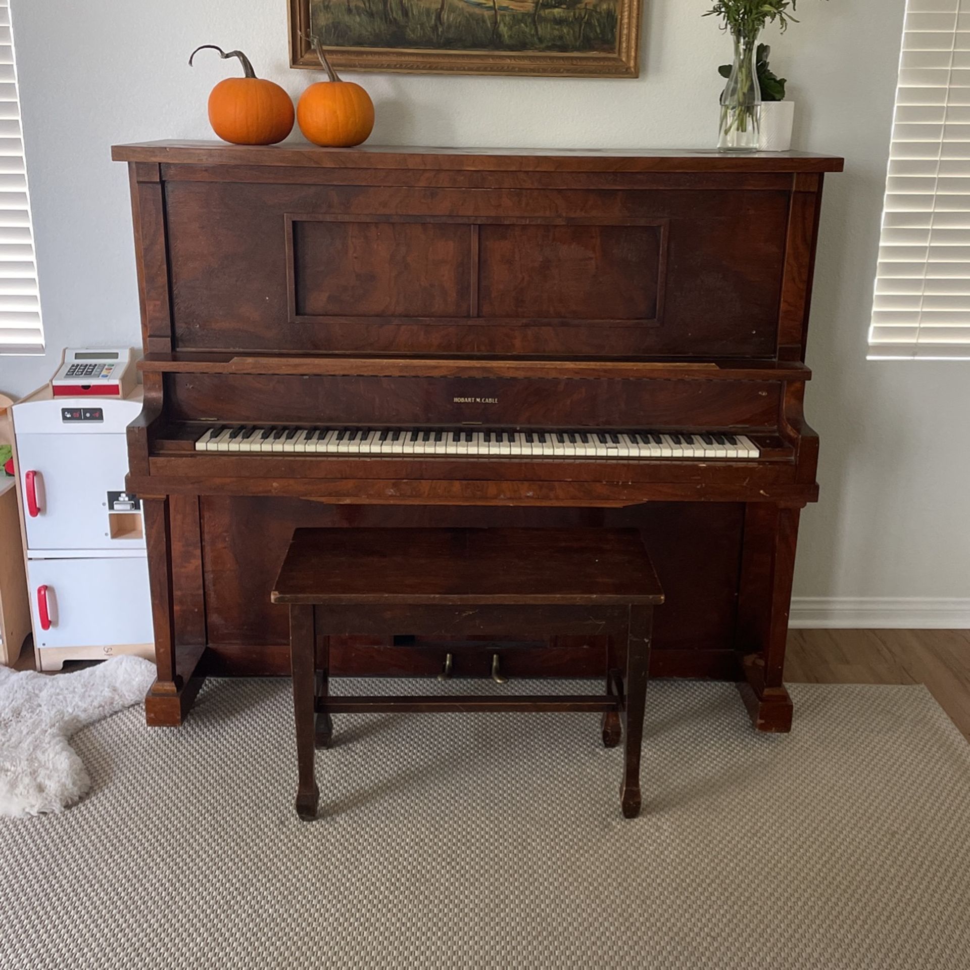 Hobart M. Cable Player Piano