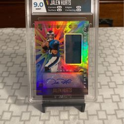 2020 Jalen Hurts Illusions Rookie RPA