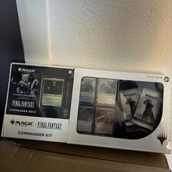 Magic The Gathering Final Fantasy Deluxe Commander Kit