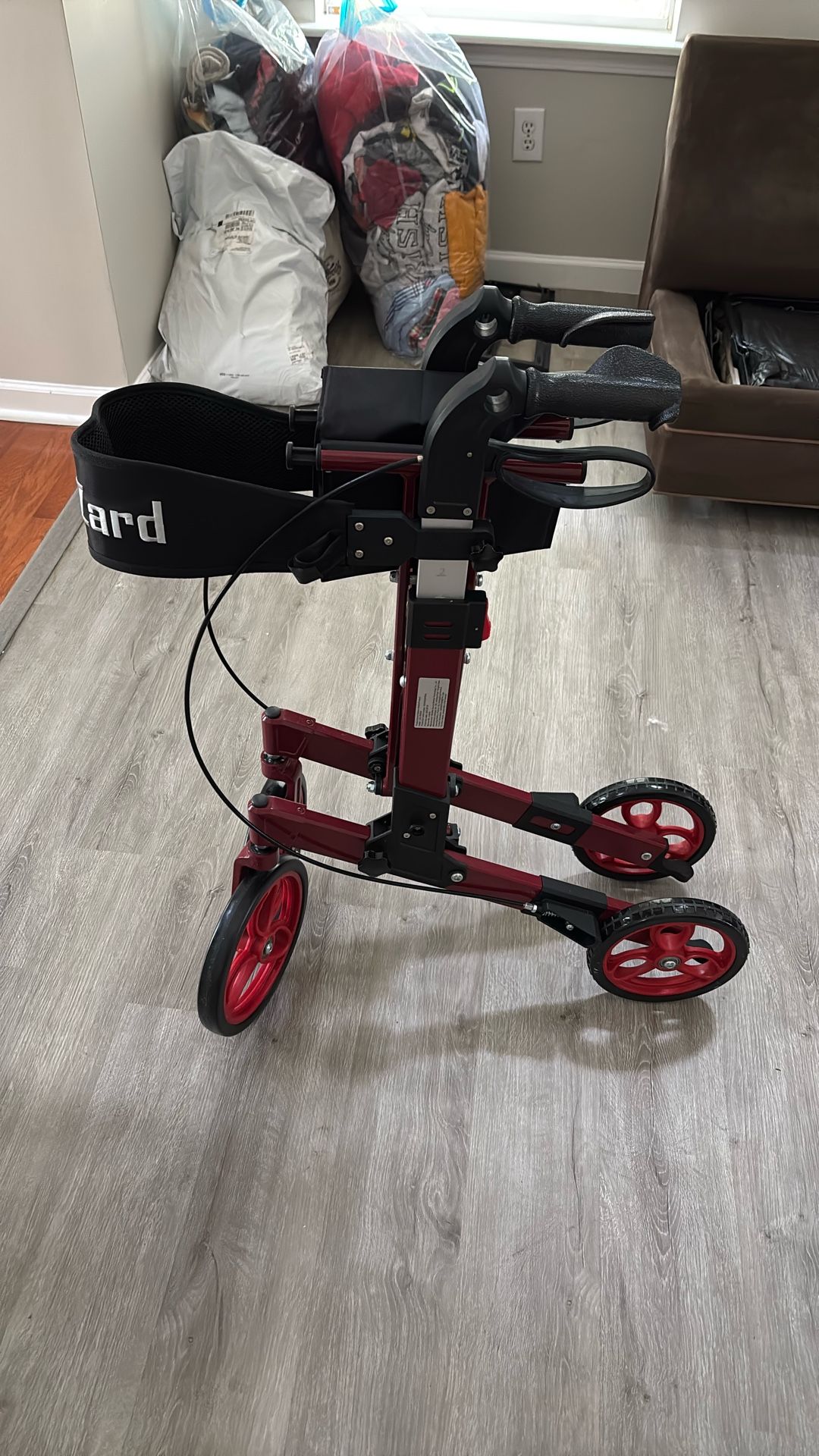 Walker With Seat