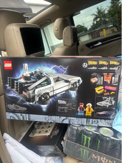 Lego legos set Back to the future DeLorean