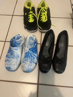 Women’s Shoes Size 8 (3 pairs)