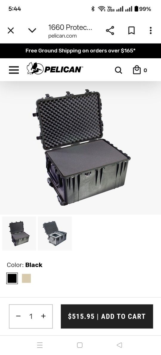 Pelican 1660 Case 
