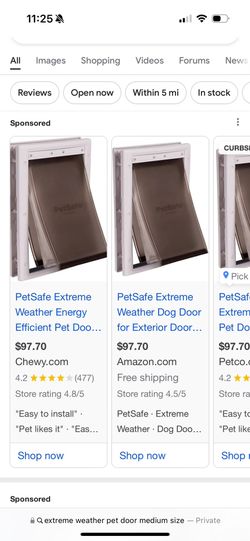 Extreme Weather Pet Door