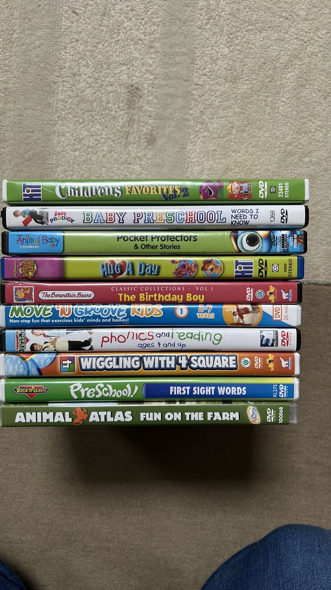 Preschool/Early Learning Set Of 24 DVD’s