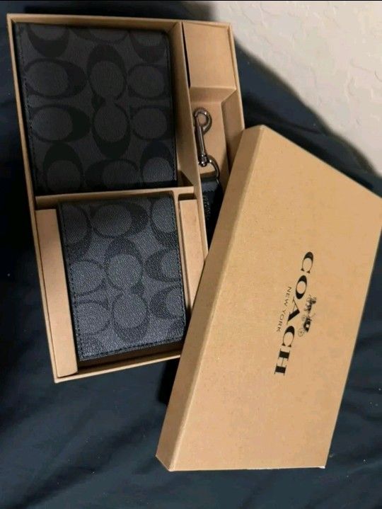 Coach Wallet Set