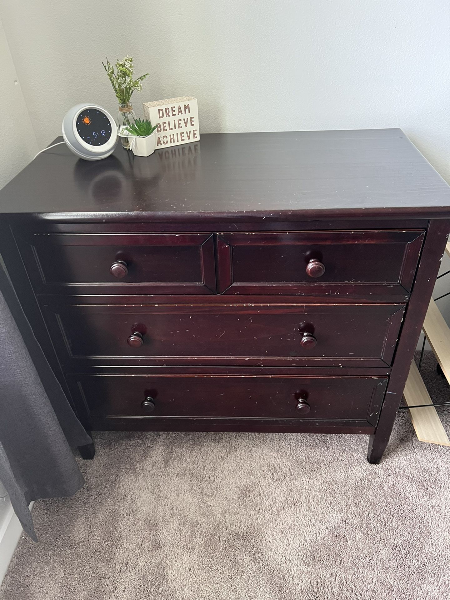 Kid Wood Drawer/ Changing Table