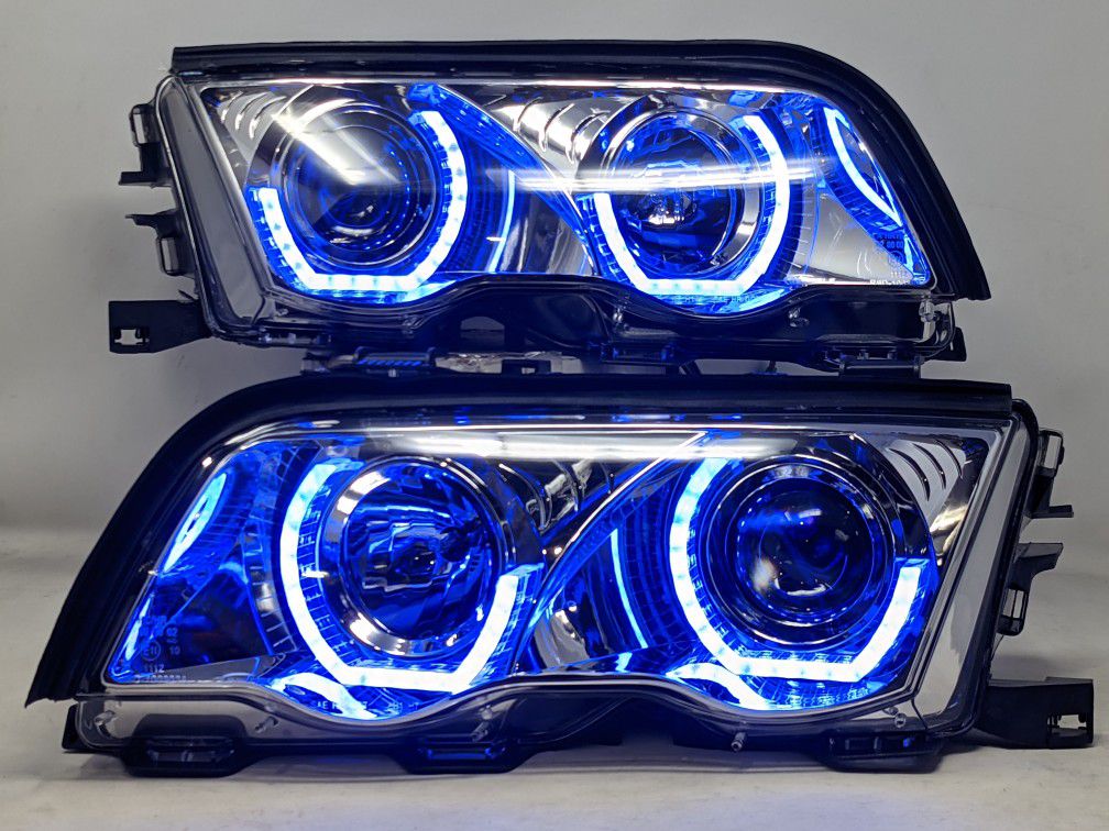 99-01 BMW E46 (4-Door) RGB LED Headlights