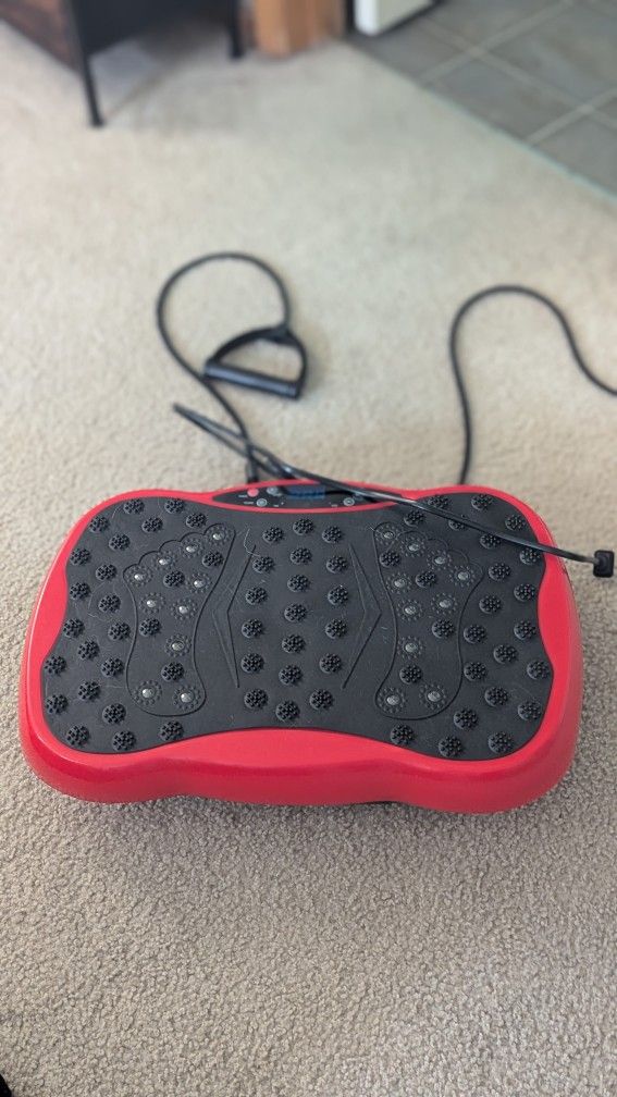 Vibration Plate Exercise Machine, Health & Fitness Full Body Vibration Platform,