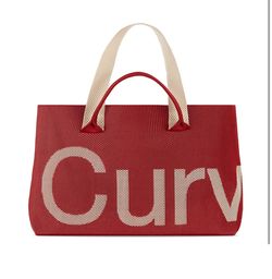 Scarlet Curve tote
