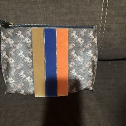 Vintage Coach Makeup Bag