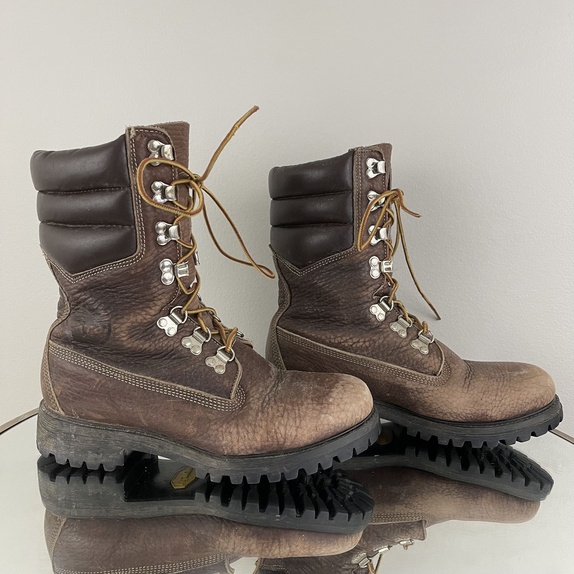 Vintage TIMBERLAND Leather OG 1990s Iditarod 40 Below Super Boots