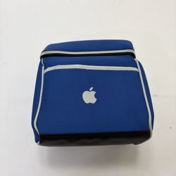 Apple Computer Insulated Blue Lunch Bag Box - With Logo - Limited Edition