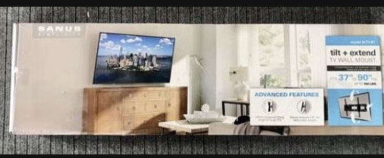 New :: Sanus Tilting / Extending TV Wall Mount :: 37β x 90β ::