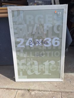 White frame