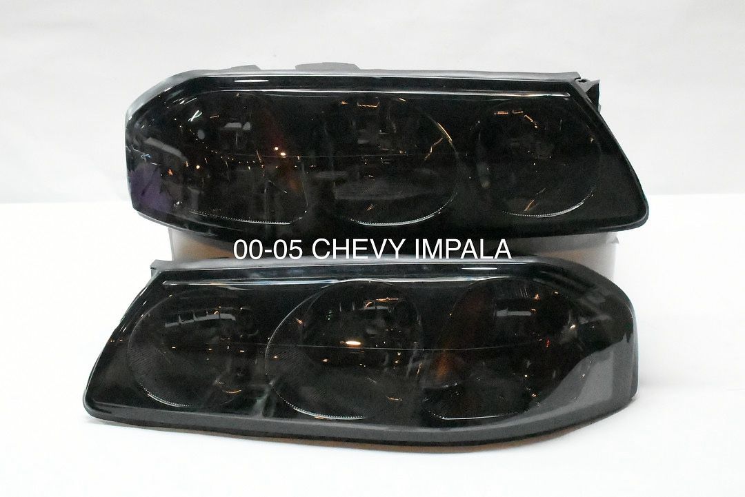 00-05 Chevy impala Smoked Clear Headlights