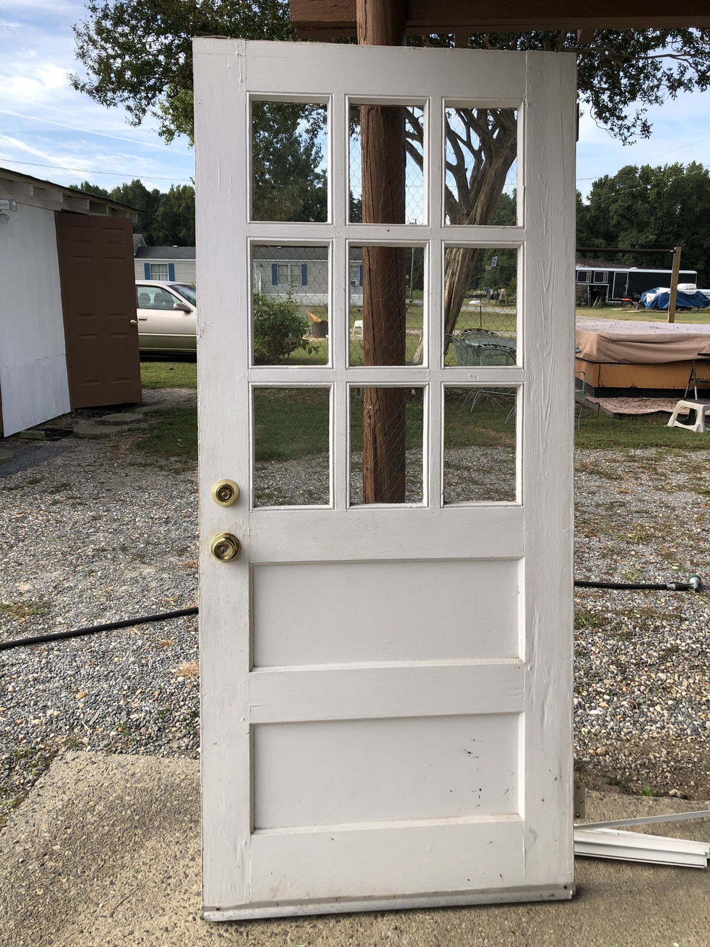 36” Antique Front Door 
