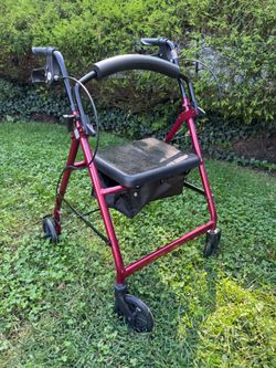 Rollator Walker with Seat
