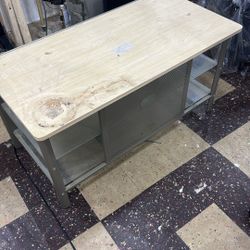 Free Steel Two-Tier Glass Tv Stand