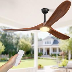Brand New 70" Outdoor Ceiling Fan with Light and Remote