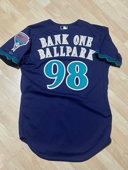 Diamondbacks jersey purple authentic sz 40 “Bank One Ballpark”